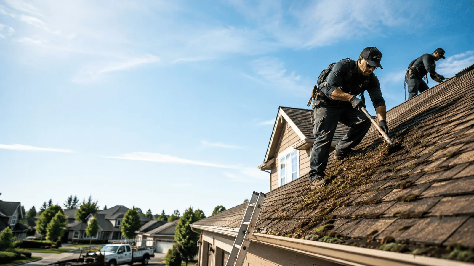 Roof Moss Removal in Marshall, AR near me